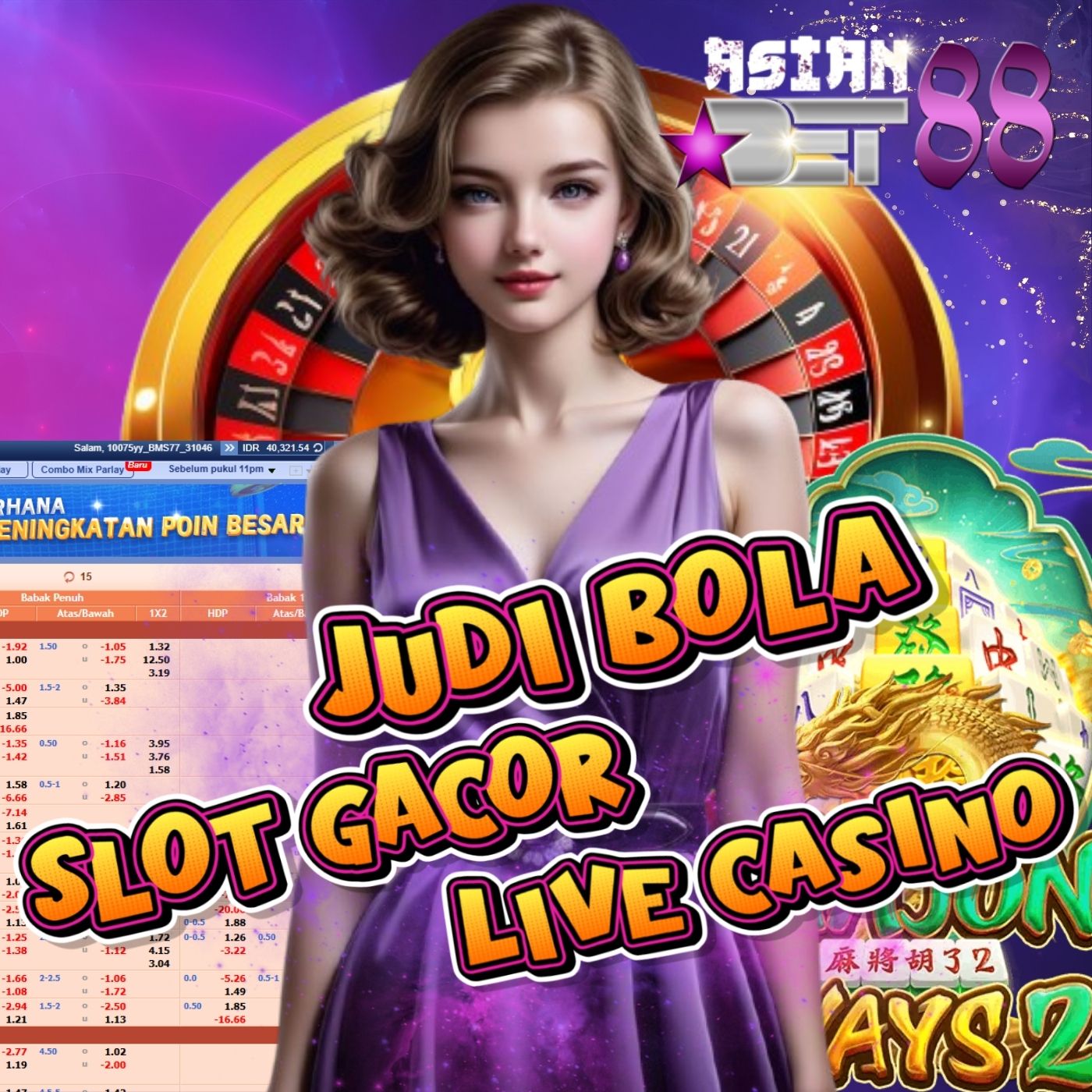 Asianbet88 Login & Daftar Slot Gacor Judi Bola Live Casino Alternatif